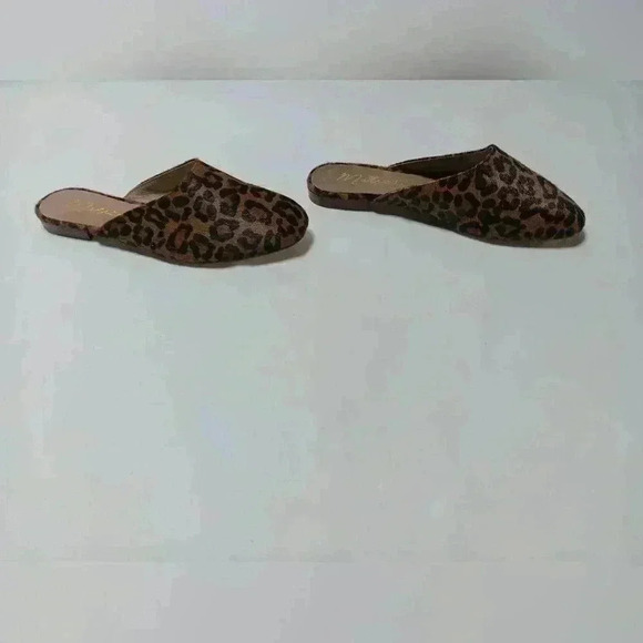 Matisse Leopard print leather Zip It Mules. Ladies size 8.5 - Picture 3 of 9